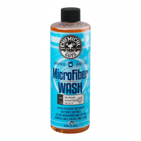 Chemical Guys Microfiber Wash rengöring av mikrofiber, 473 ml i gruppen Bilstereo / Tilbehør / Bilpleje / Vedligeholdelse hos BRL Electronics (179CWS20116)