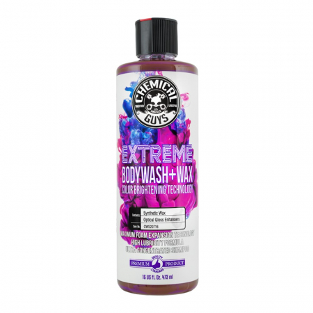 Chemical Guys Extreme Bodywash+Wax skyddande bilschampo, 473 ml i gruppen Bilstereo / Tilbehør / Bilpleje / Vask & rengøring hos BRL Electronics (179CWS20716)