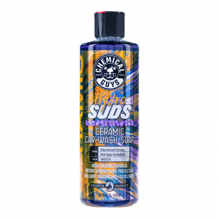 Chemical Guys Hydrosuds Ceramic Car Wash bilschampo, 473 ml i gruppen Bilstereo / Tilbehør / Bilpleje / Vask & rengøring hos BRL Electronics (179CWS21216)