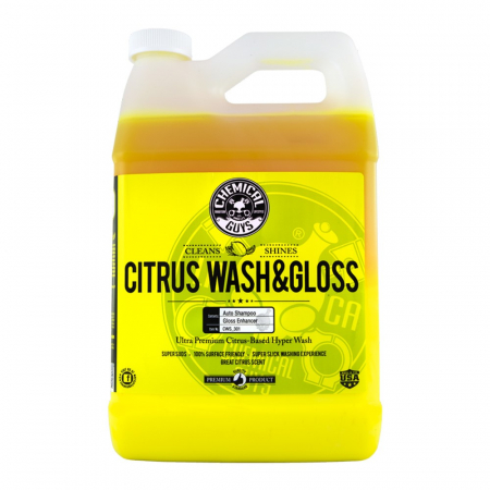 Chemical Guys Citrus Wash & Gloss bilschampo, 3.7 liter i gruppen Bilstereo / Bilpleje / Bilshampoo hos BRL Electronics (179CWS301)