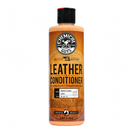 Chemical Guys Leather Conditioner, 473 ml i gruppen Bilstereo / Bilpleje / Interiør hos BRL Electronics (179SPI40116)