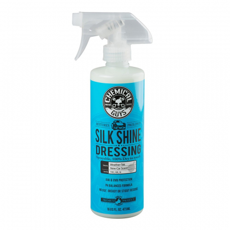Chemical Guys Silk Shine Dressing återställer plast och gummi, 473 ml i gruppen Bilstereo / Bilpleje / Motorrensning hos BRL Electronics (179TVD10916)