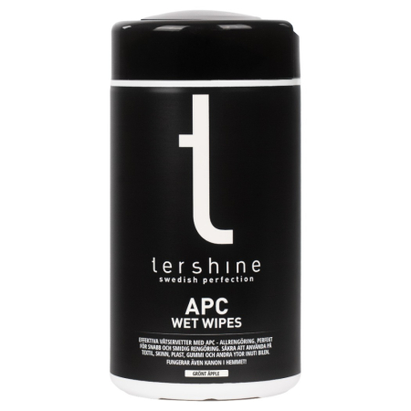 Tershine APC - Wet Wipes allrengöring, grønt æble i gruppen Bilstereo / Bilpleje / Interiør hos BRL (184APCWG)