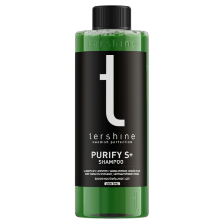 Tershine Purify S+ - Shampoo, keramisk shampoo med lakbeskyttelse, 500 ml i gruppen Bilstereo / Bilpleje / Bilshampoo hos BRL (184PURIFYSPLUS)