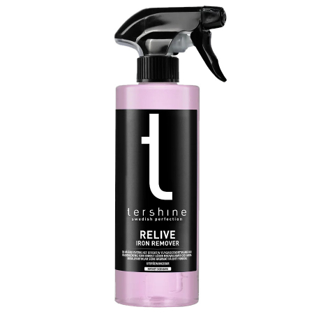 Tershine Relive - Iron Remover, flygrostfjerner, 500 ml i gruppen Bilstereo / Bilpleje / Flygrostfjerner & Fælgrensning hos BRL Electronics (184R500)