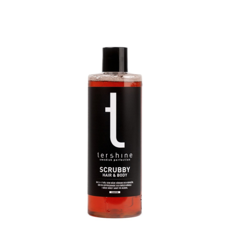 Tershine Scrubby Cedertræ - Hair & Body, hårshampoo & badesæbe, 500 ml i gruppen Nyheder hos BRL (184SCRUBBYC)