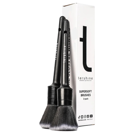 Tershine Supersoft Brushes, superbløde pensler, 2-pack i gruppen Bilstereo / Bilpleje / Motorrensning hos BRL Electronics (184SOFTKIT)