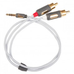 Supra MP-Cable 3,5mm Stereo x 2RCA 2 meter  i gruppen Hjemmestereo / Kabler / AUX-kabler eller MiniJack-kabler hos BRL Electronics (215MPMINI2RCA)