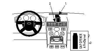 Brodit Forstærket ProClip, Ford Mondeo 01-07 i gruppen Bilstereo / Hvad passer i min bil / Ford / Mondeo / Mondeo 2004-2007 hos BRL (240213437)