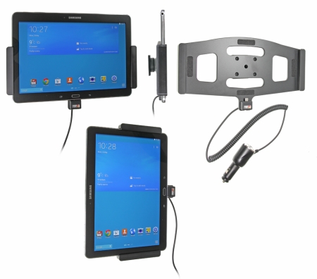 Brodit Aktiv holder med cigarettkontakt, Samsung Galaxy Tab PRO 10.1 LTE SM-T525/SM-T520 i gruppen Bilstereo / Smartphone i bilen / Mobilholdere hos BRL (240512608)
