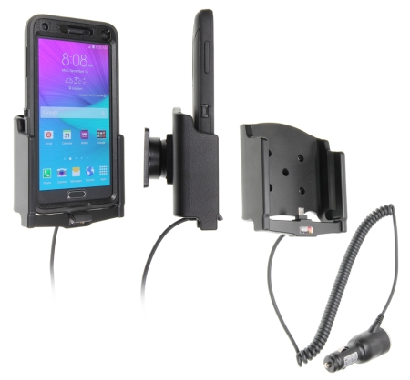 Brodit Aktiv holder med cigarettkontakt, Samsung Galaxy Note 4  i gruppen Bilstereo / Smartphone i bilen / Mobilholdere hos BRL (240512694)