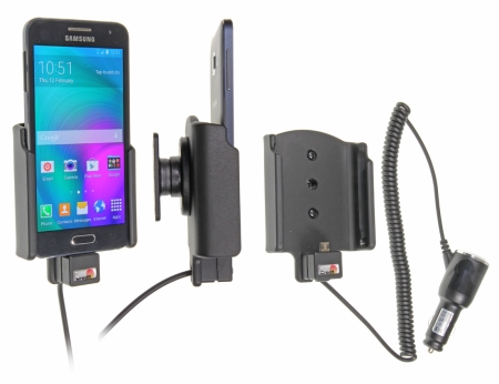 Brodit Aktiv holder med cigarettkontakt, Samsung Galaxy A3 SM-A300  i gruppen Bilstereo / Smartphone i bilen / Mobilholdere hos BRL (240512715)