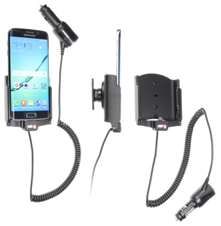 Brodit Aktiv holder med cigarettkontakt, Samsung Galaxy S6 edge  i gruppen Bilstereo / Smartphone i bilen / Mobilholdere hos BRL (240512731)