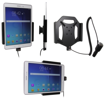 Brodit Aktiv holder med cigarettkontakt, Samsung Galaxy Tab A 9.7  i gruppen Bilstereo / Smartphone i bilen / Mobilholdere hos BRL (240512737)