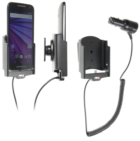 Brodit Aktiv holder med cigarettkontakt, Motorola Moto G (3rd Gen)  i gruppen Bilstereo / Smartphone i bilen / Mobilholdere hos BRL (240512761)