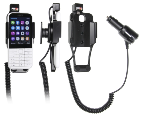 Brodit Aktiv holder med cigarettkontakt, Nokia 225  i gruppen Bilstereo / Smartphone i bilen / Mobilholdere hos BRL (240512779)
