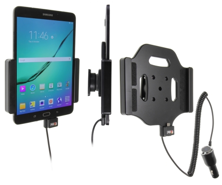 Brodit Aktiv holder med cigarettkontakt, Samsung Galaxy Tab S2 8.0 SM-T713 /SM-T719  i gruppen Bilstereo / Smartphone i bilen / Mobilholdere hos BRL (240512781)