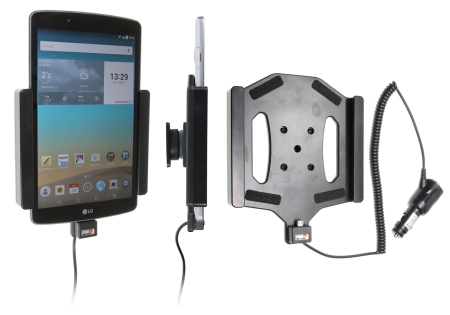 Brodit Aktiv holder med cigarettkontakt, LG G Pad F 8.0  i gruppen Bilstereo / Smartphone i bilen / Mobilholdere hos BRL (240512822)