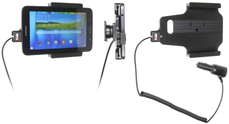 Brodit Aktiv holder med cigarettkontakt, Samsung Galaxy Tab 3 Lite  i gruppen Bilstereo / Smartphone i bilen / Mobilholdere hos BRL (240512838)