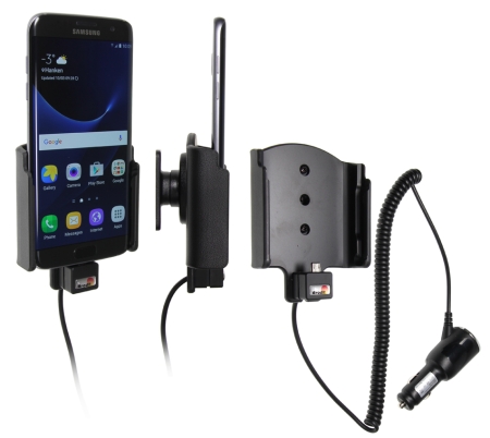 Brodit Aktiv holder med cigarettkontakt, Samsung Galaxy S7 Edge  i gruppen Bilstereo / Smartphone i bilen / Mobilholdere hos BRL (240512866)