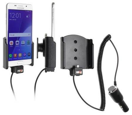 Brodit Aktiv holder med cigarettkontakt, Samsung Galaxy A5 (2016)  i gruppen Bilstereo / Smartphone i bilen / Mobilholdere hos BRL (240512896)