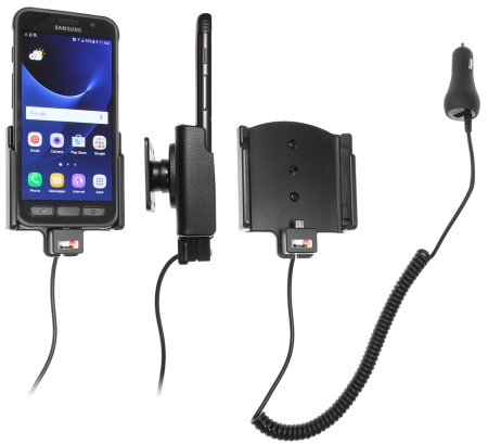 Brodit Aktiv holder med cigarettkontakt, Samsung Galaxy S7 Active  i gruppen Bilstereo / Smartphone i bilen / Mobilholdere hos BRL (240512903)