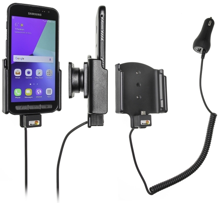 Brodit Aktiv holder med cigarettkontakt, Samsung Galaxy Xcover 4  i gruppen Bilstereo / Smartphone i bilen / Mobilholdere hos BRL (240512958)