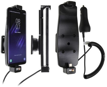 Brodit Aktiv holder med cigarettkontakt, Samsung Galaxy S8/S9 i gruppen Bilstereo / Smartphone i bilen / Mobilholdere hos BRL (240512964)