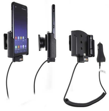 Brodit Aktiv holder med cigarettkontakt, Samsung Galaxy S8 Active  i gruppen Bilstereo / Smartphone i bilen / Mobilholdere hos BRL (240512993)