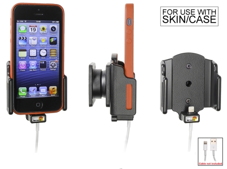 Brodit Holder til Kabeltilslutning, Apple iPhone 5/5C/5S/SE i gruppen Bilstereo / Smartphone i bilen / Mobilholdere hos BRL (240514435)