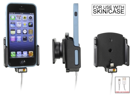Brodit Holder til Kabeltilslutning, Apple iPhone 5/5C/5S/SE i gruppen Bilstereo / Smartphone i bilen / Mobilholdere hos BRL (240514436)