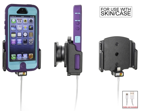 Brodit Holder til Kabeltilslutning, Apple iPhone 5/5S/SE i gruppen Bilstereo / Smartphone i bilen / Mobilholdere hos BRL (240514437)
