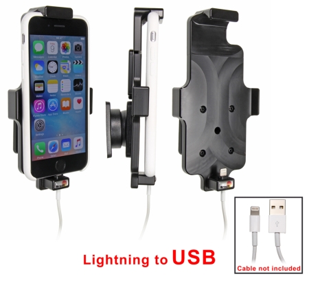 Brodit Holder til Kabeltilslutning, Apple iPhone 6S/7/8/SE 2nd Gen 2020 i gruppen Bilstereo / Smartphone i bilen / Mobilholdere hos BRL (240514796)