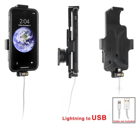 Brodit Holder til Kabeltilslutning, Apple iPhone X/Xs i gruppen Bilstereo / Smartphone i bilen / Mobilholdere hos BRL (240514998)