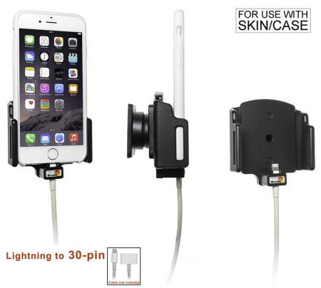 Brodit Holder til Kabeltilslutning, Apple iPhone 6/6S/7/8/SE 2nd Gen 2020/X/Xs i gruppen Bilstereo / Smartphone i bilen / Mobilholdere hos BRL (240515666)