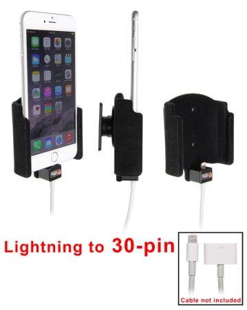 Brodit Holder til Kabeltilslutning, Apple iPhone 6S Plus/7 Plus/8 Plus/Xs Max i gruppen Bilstereo / Smartphone i bilen / Mobilholdere hos BRL (240515804)