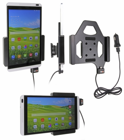Brodit Aktiv holder med USB-kabel og cigarettadapter, Huawei MediaPad M1 8.0  i gruppen Bilstereo / Smartphone i bilen / Mobilholdere hos BRL (240521700)