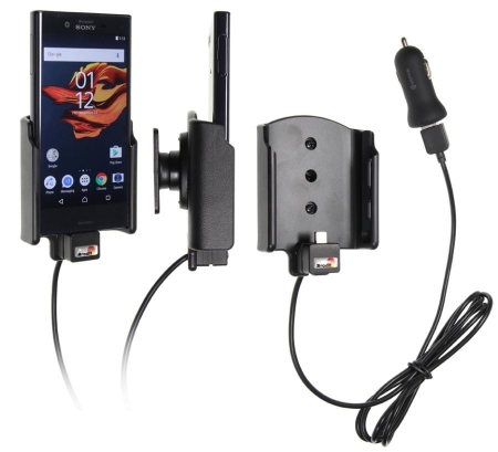 Aktiv hållare med USB-kabel och kulled för Sony Xperia X Compact i gruppen Bilstereo / Smartphone i bilen / Mobilholdere hos BRL Electronics (240521934)