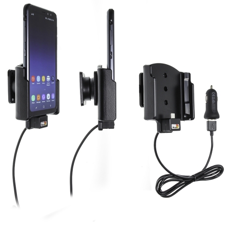 Brodit Aktiv holder med USB-kabel og cigaretadapter, Samsung Galaxy S8 Active  i gruppen Bilstereo / Smartphone i bilen / Mobilholdere hos BRL (240521993)