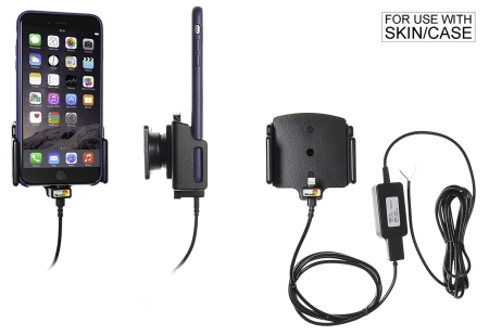 Brodit Aktiv holder til fast installation, Apple iPhone 11/11 Pro/6 Plus/6S Plus/7 Plus/8 Plus/X/XR/Xs/Xs Max i gruppen Bilstereo / Smartphone i bilen / Mobilholdere hos BRL (240527667)