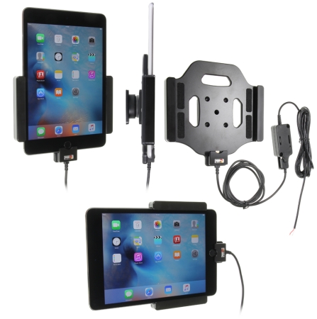 Brodit Aktiv holder til fast installation, Apple iPad Mini 2019/4 (A1538, A1550)/5th Gen (A2124, A2125, A2126, A2133) i gruppen Bilstereo / Smartphone i bilen / Mobilholdere hos BRL (240527793)