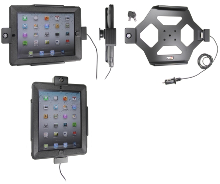 Brodit Holder med nøglelås, Apple iPad 3rd Gen (A1416, A1430, A1403)  i gruppen Bilstereo / Smartphone i bilen / Mobilholdere hos BRL (240535395)