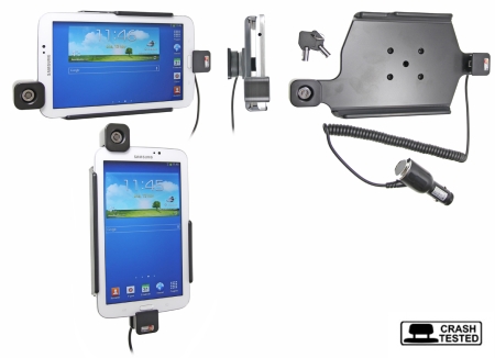 Brodit Holder med nøglelås, Samsung Galaxy Tab 3 7.0 SM-T210/SM-T2110 i gruppen Bilstereo / Smartphone i bilen / Mobilholdere hos BRL (240535543)