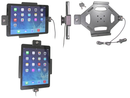 Brodit Holder med nøglelås, Apple iPad 5th Gen (A1822, A1823)/9.7 6th Gen (A1893, A1954)/9.7 New/Air (A1474, A1475, A1476) i gruppen Bilstereo / Smartphone i bilen / Mobilholdere hos BRL (240535577)