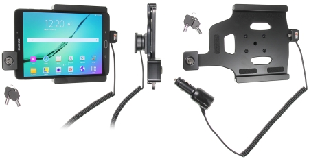 Brodit Holder med nøglelås, Samsung Galaxy Tab S2 8.0 SM-T713 /SM-T719  i gruppen Bilstereo / Smartphone i bilen / Mobilholdere hos BRL (240535781)