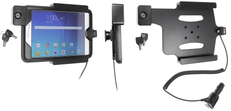 Brodit Holder med nøglelås, Samsung Galaxy Tab A 8.0 (2015) SM-T350  i gruppen Bilstereo / Smartphone i bilen / Mobilholdere hos BRL (240535852)