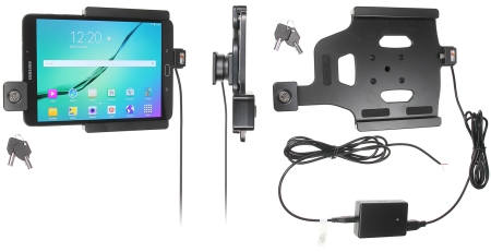 Brodit Holder med nøglelås, Samsung Galaxy Tab S2 8.0 SM-T713 /SM-T719  i gruppen Bilstereo / Smartphone i bilen / Mobilholdere hos BRL (240536781)