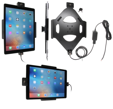 Brodit Holder med nøglelås, Apple iPad Pro 12.9 (A1584, A1652, A1670, A1671)  i gruppen Bilstereo / Smartphone i bilen / Mobilholdere hos BRL (240536820)