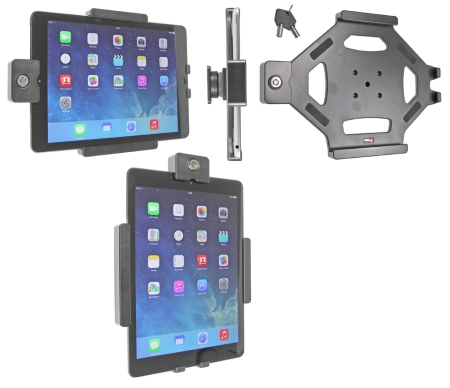 Brodit Holder med nøglelås, Apple iPad 5th Gen (A1822, A1823)/9.7 6th Gen (A1893, A1954)/9.7 New/Air (A1474, A1475, A1476) i gruppen Bilstereo / Smartphone i bilen / Mobilholdere hos BRL (240539577)