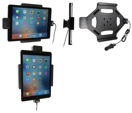 Brodit Holder med fjederlås, Apple iPad Air 2 (A1566, A1567)/Pro 9.7 (A1673, A1674, A1675) i gruppen Bilstereo / Smartphone i bilen / Mobilholdere hos BRL (240546684)